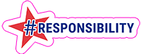 responsibility sticker