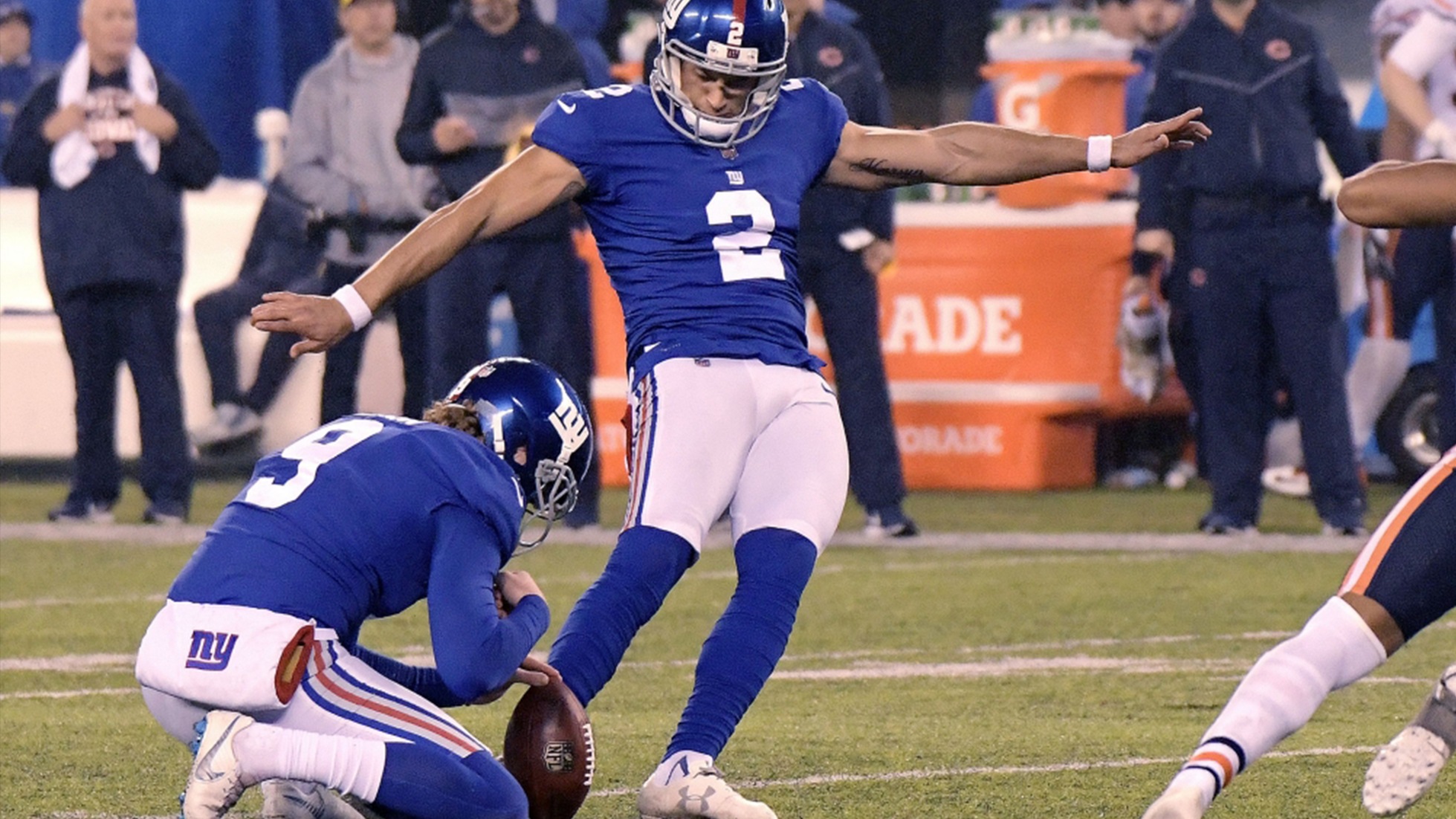 Aldrick Rosas goes from NAIA champion to NFL league-leader