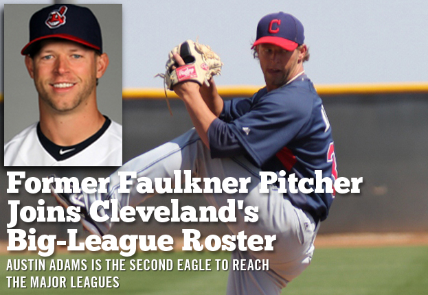 Former Faulkner Pitcher Joins Cleveland's Big-League Roster