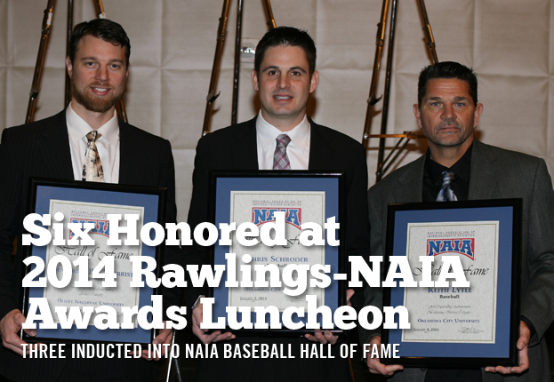 Six Honored at 2014 Rawlings-NAIA Hall of Fame and Awards Luncheon