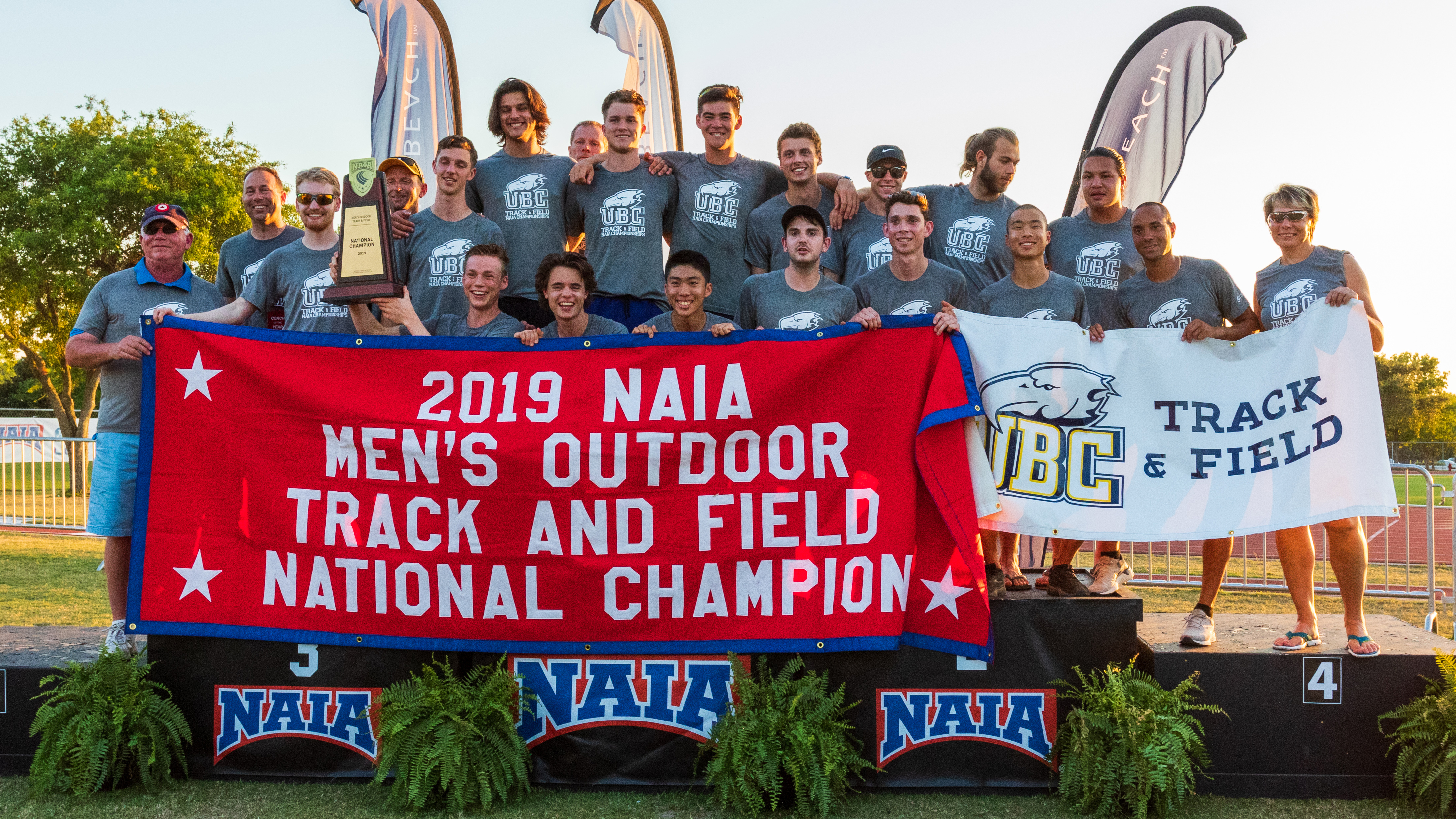 British Columbia wins 2019 Men's Outdoor Track & Field Championships