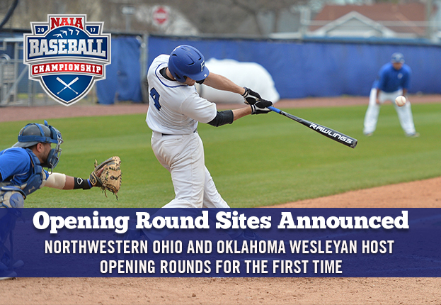 NAIA Baseball Opening Round Host Sites Announced