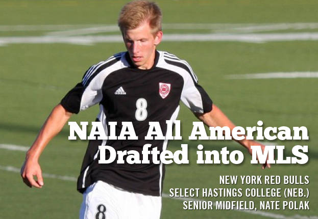 Hastings' Nate Polak selected in MLS Draft