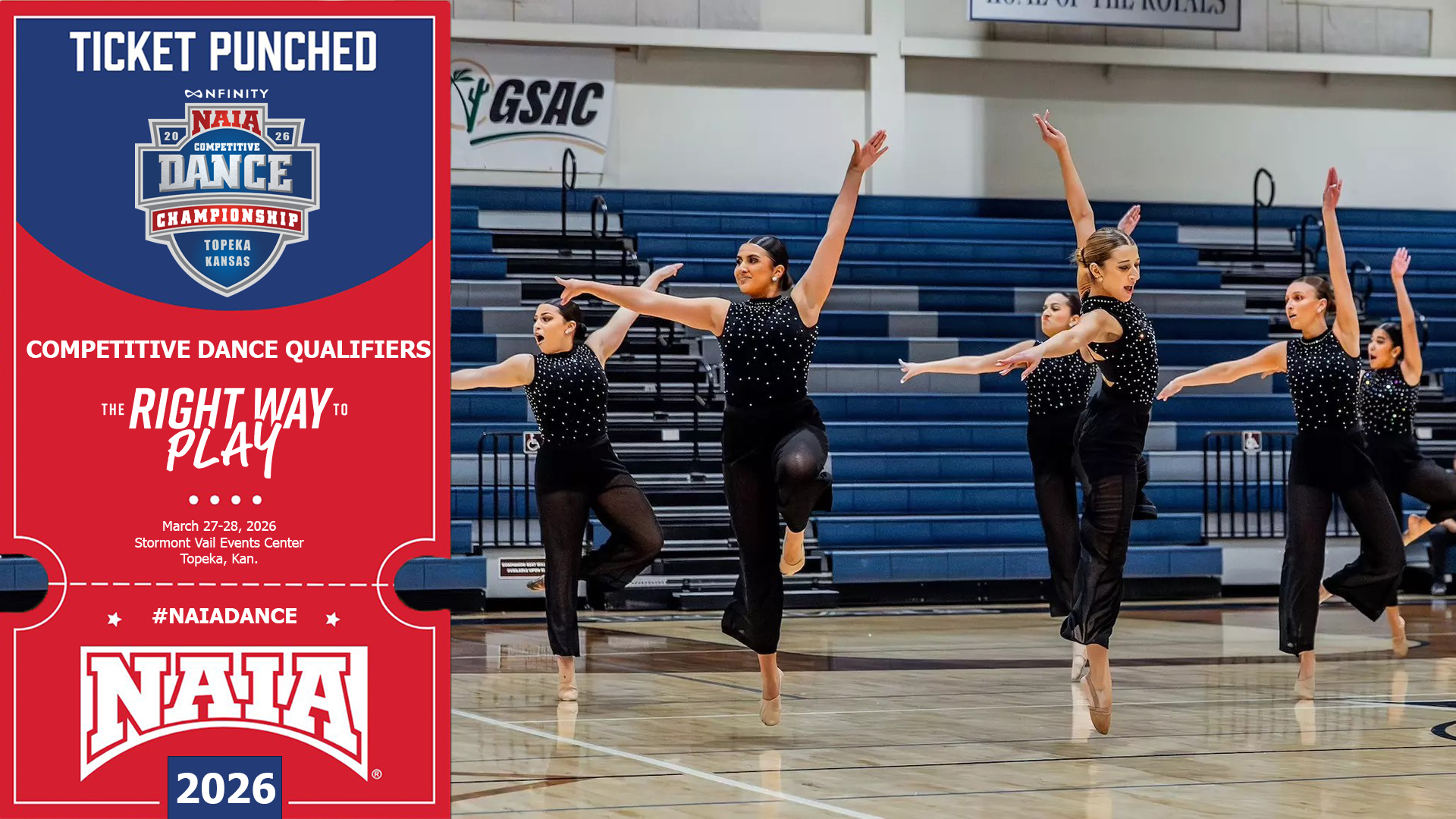 Field Finalized for 2026 NAIA Competitive Dance Championship in Topeka