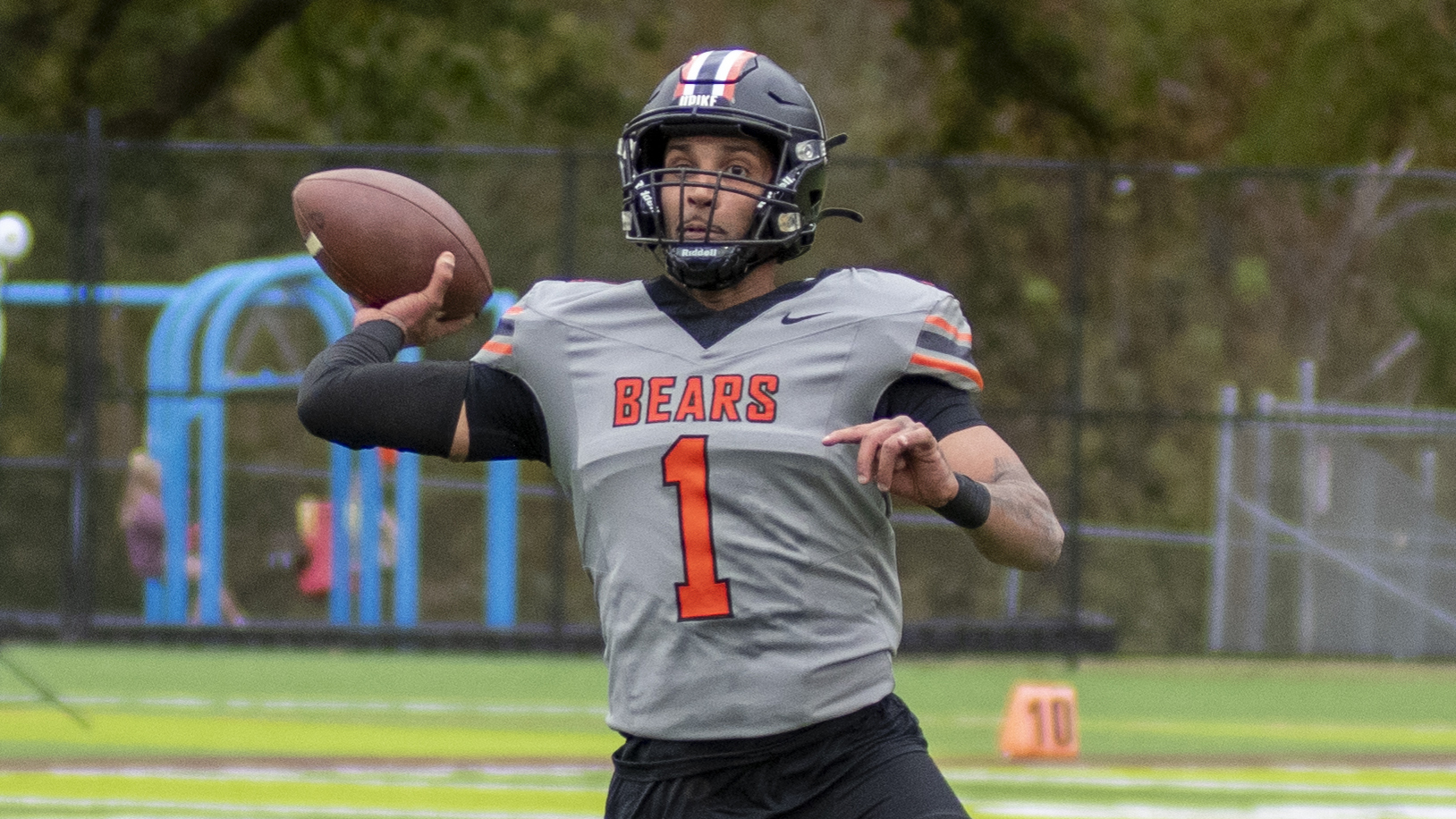 Xavier Malone leads the NAIA at 376.4 passing yards per game.