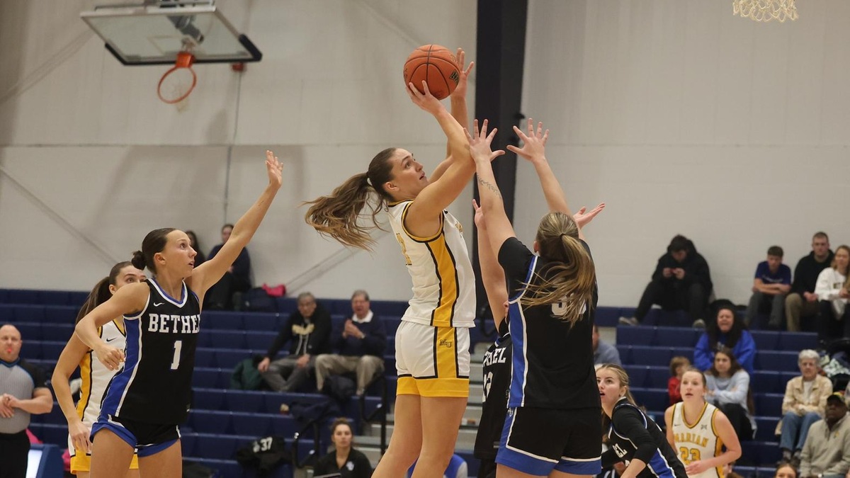 Abbey McNally Earns Offensive Player of the Week while Rewriting the Marian Record Book