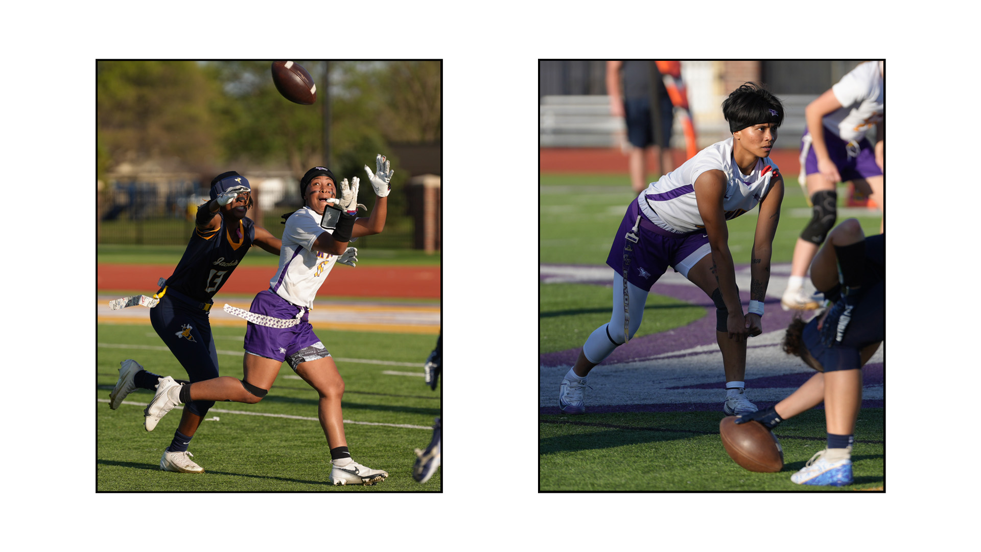 Pair of Coyote Seniors Claim Season's Final Flag Football Honors for KWU