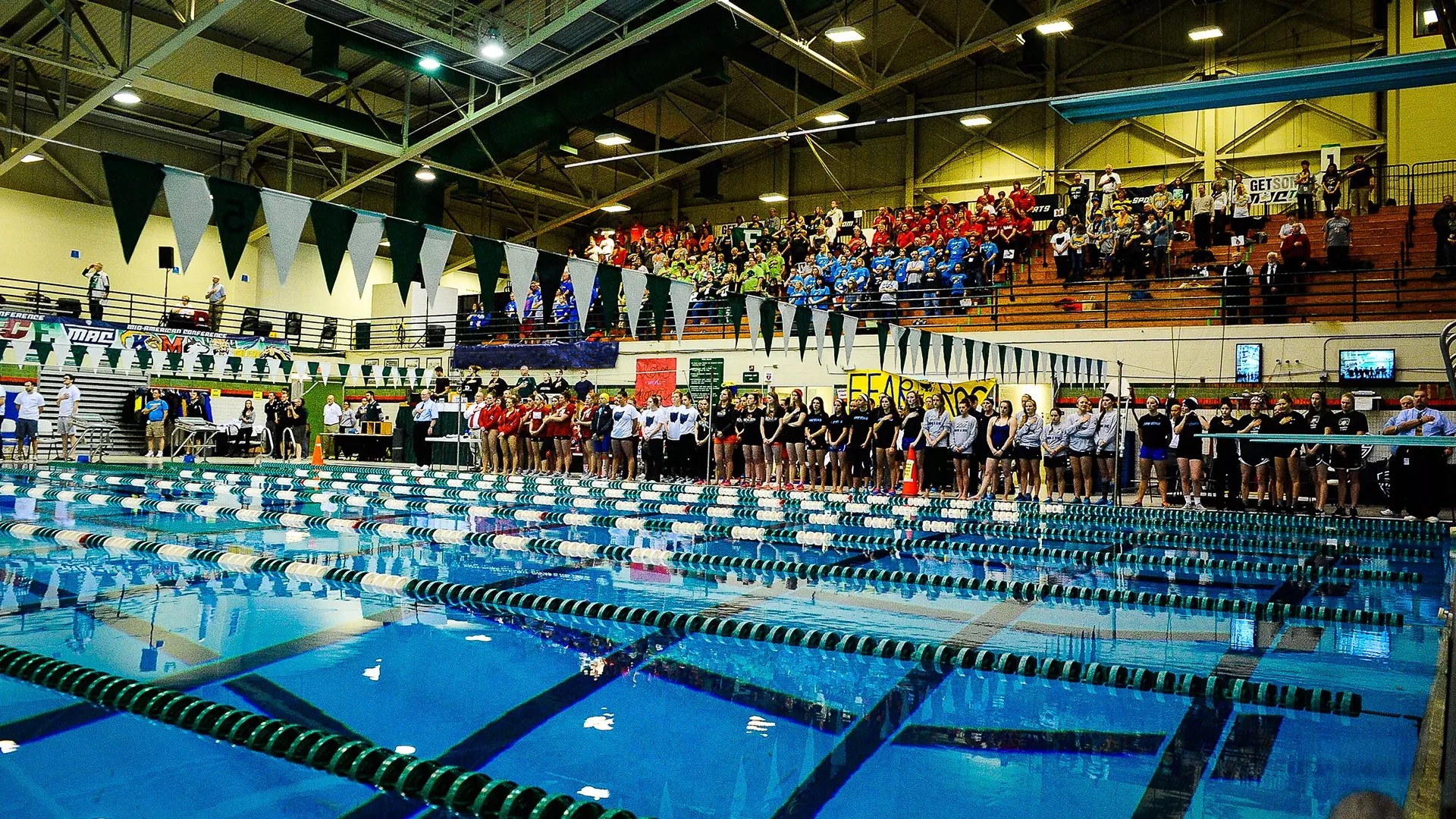 Jones Natatorium is the home of Eastern Michigan University swimming and diving and a proven host of championship-level competitions.