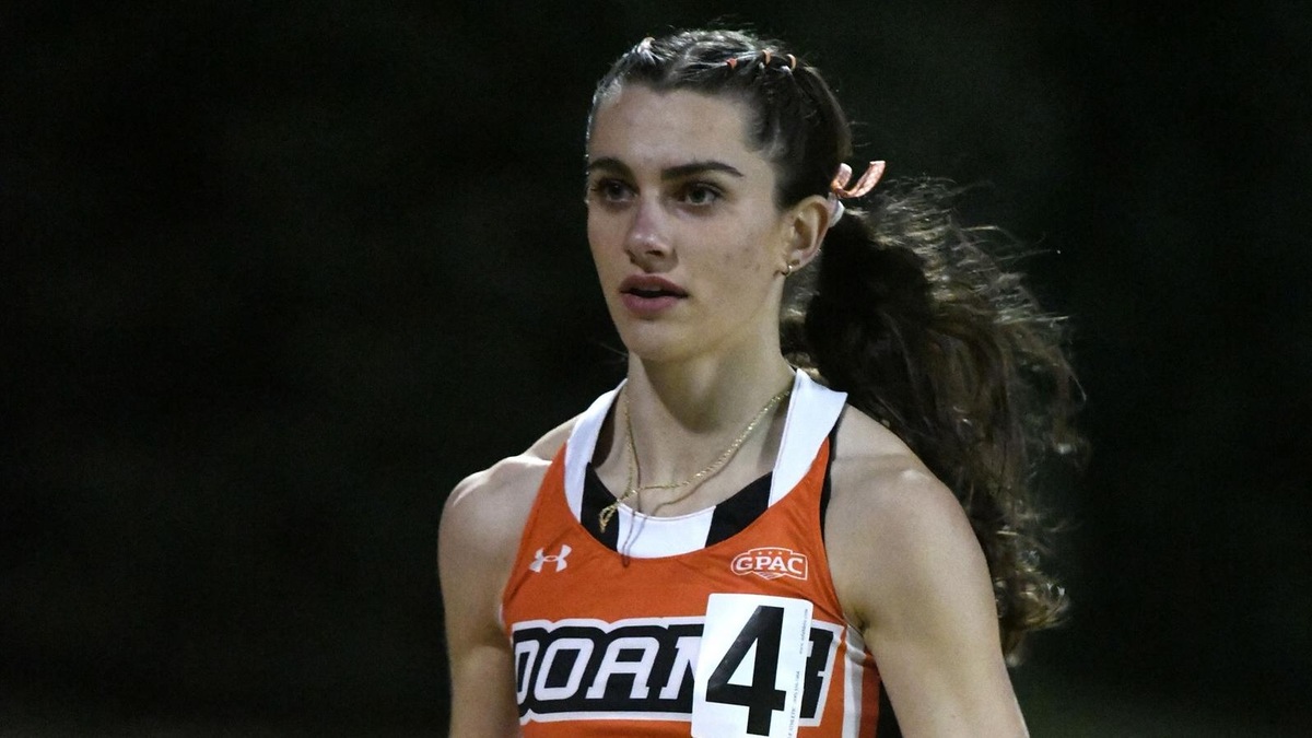 Katie Vogt Becomes Women's Outdoor Track Athlete of the Week After Landing New School Record