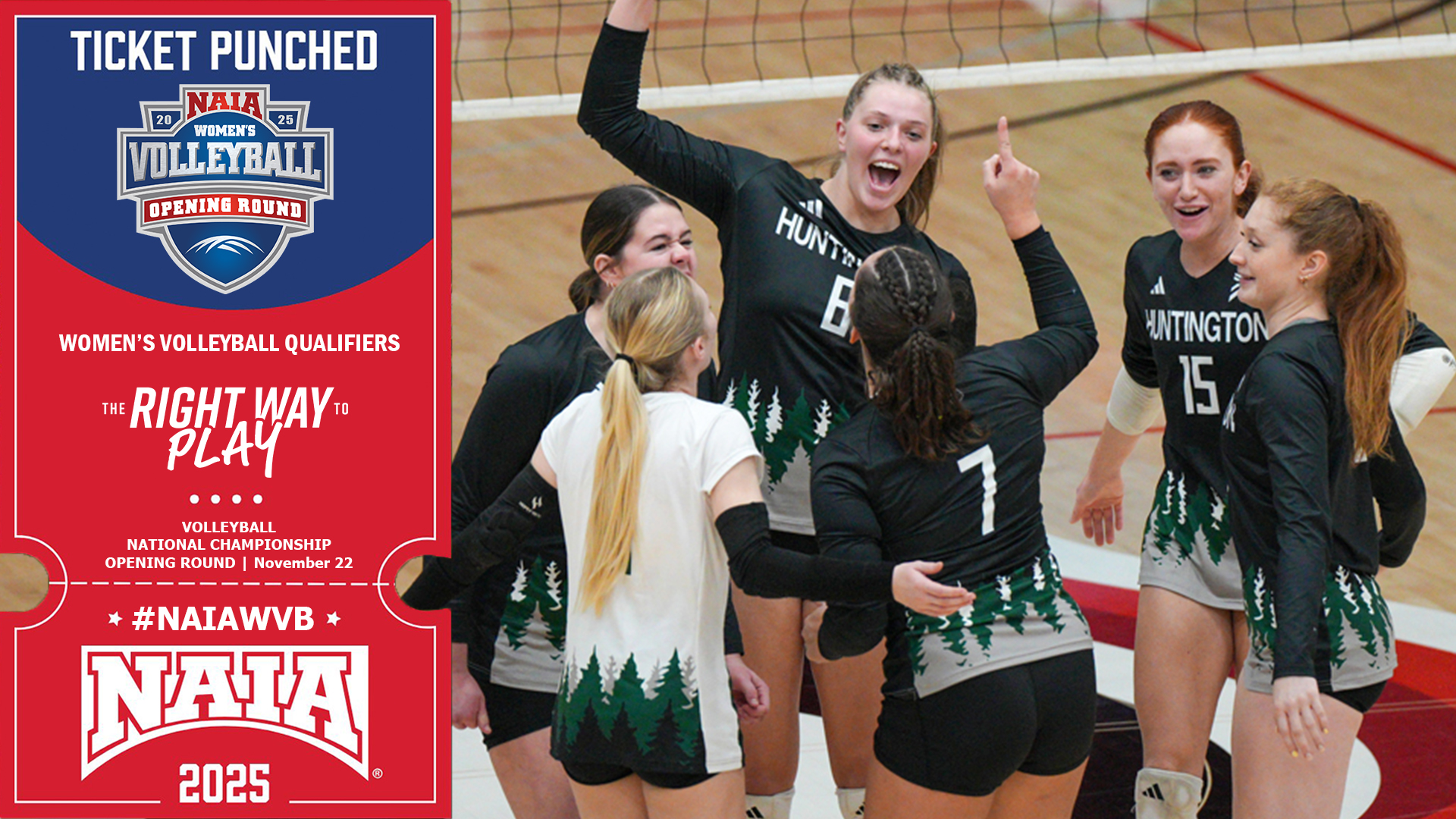 Qualifiers for the 2025 NAIA Women's Volleyball Championship and Opening Round Pairings