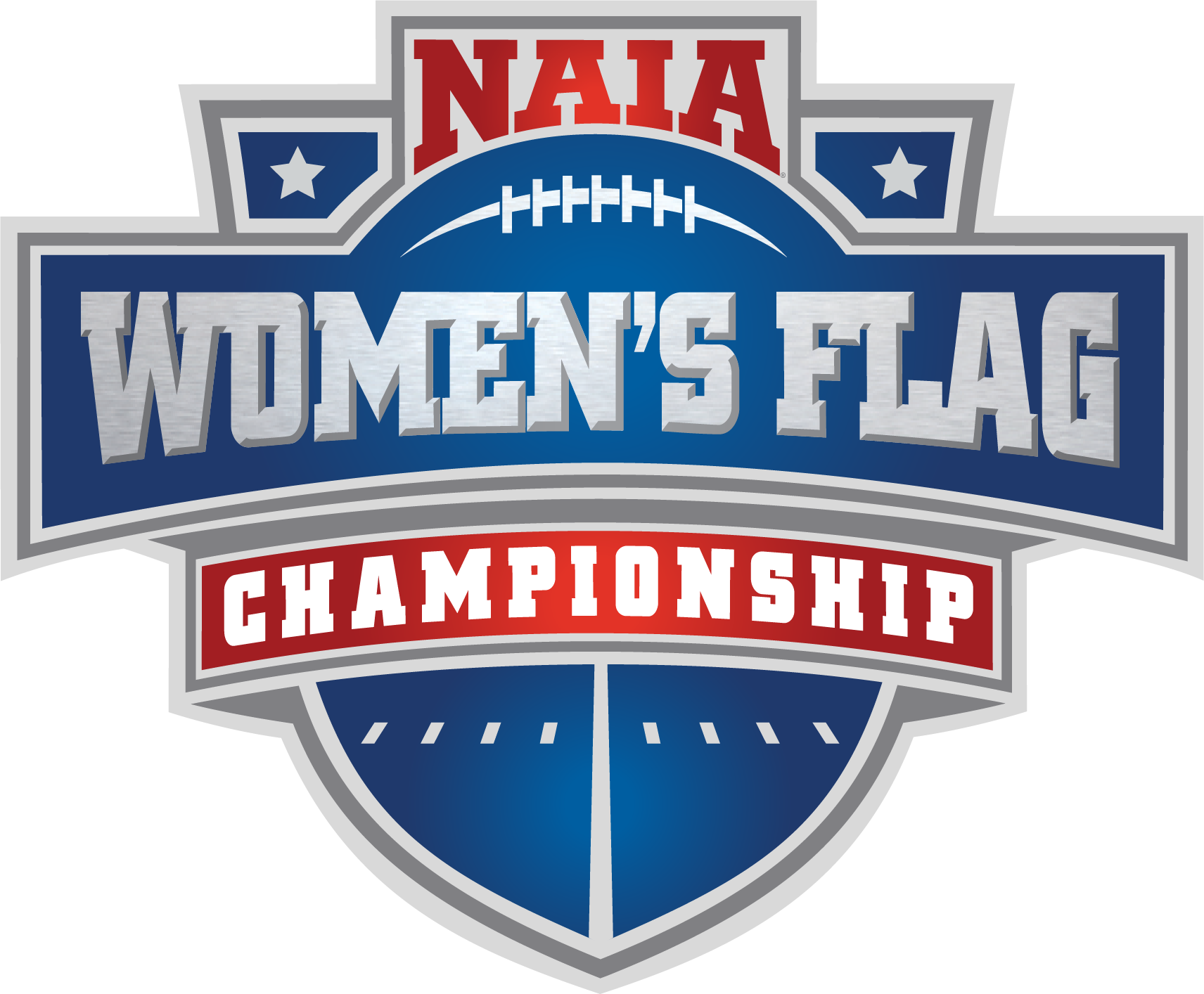 womens flag football championship logo