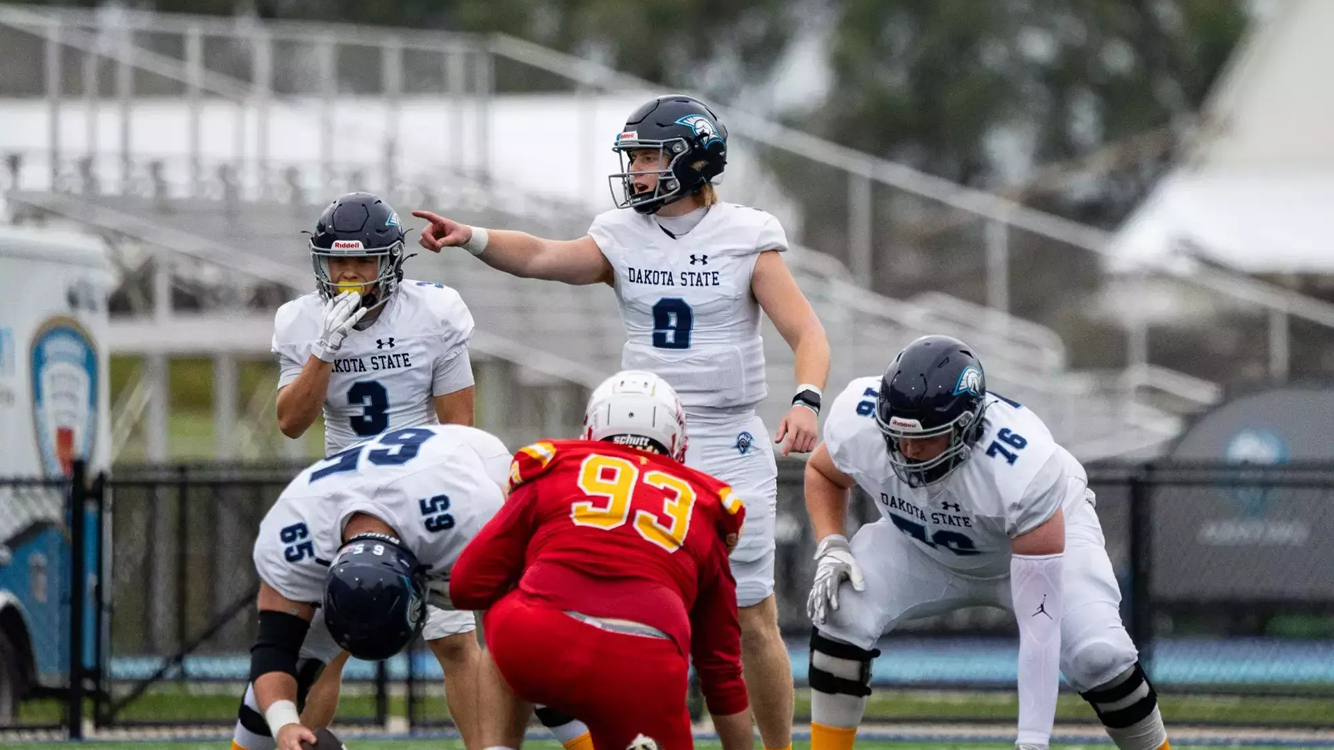 Tray Hettick, a Campbell Trophy semifinalist, leads the NAIA with 1,430 passing yards.
