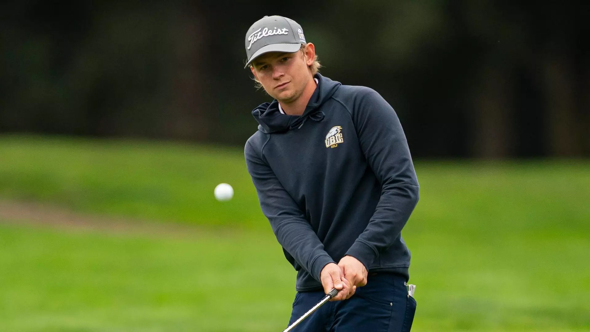 UBC's Jake Houston made 21 birdies last week to win at Oregon Tech.