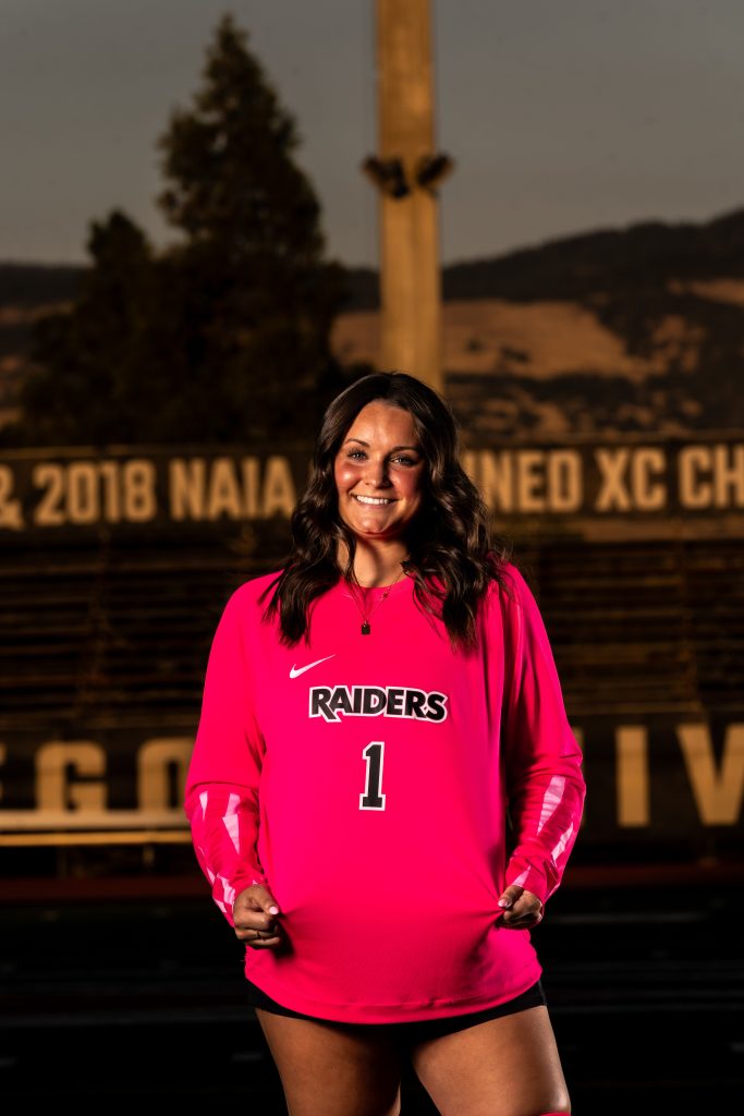 Southern Oregon Women's Soccer Player