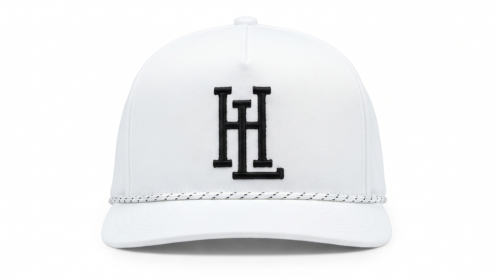 White hat from HatLaunch with their logo