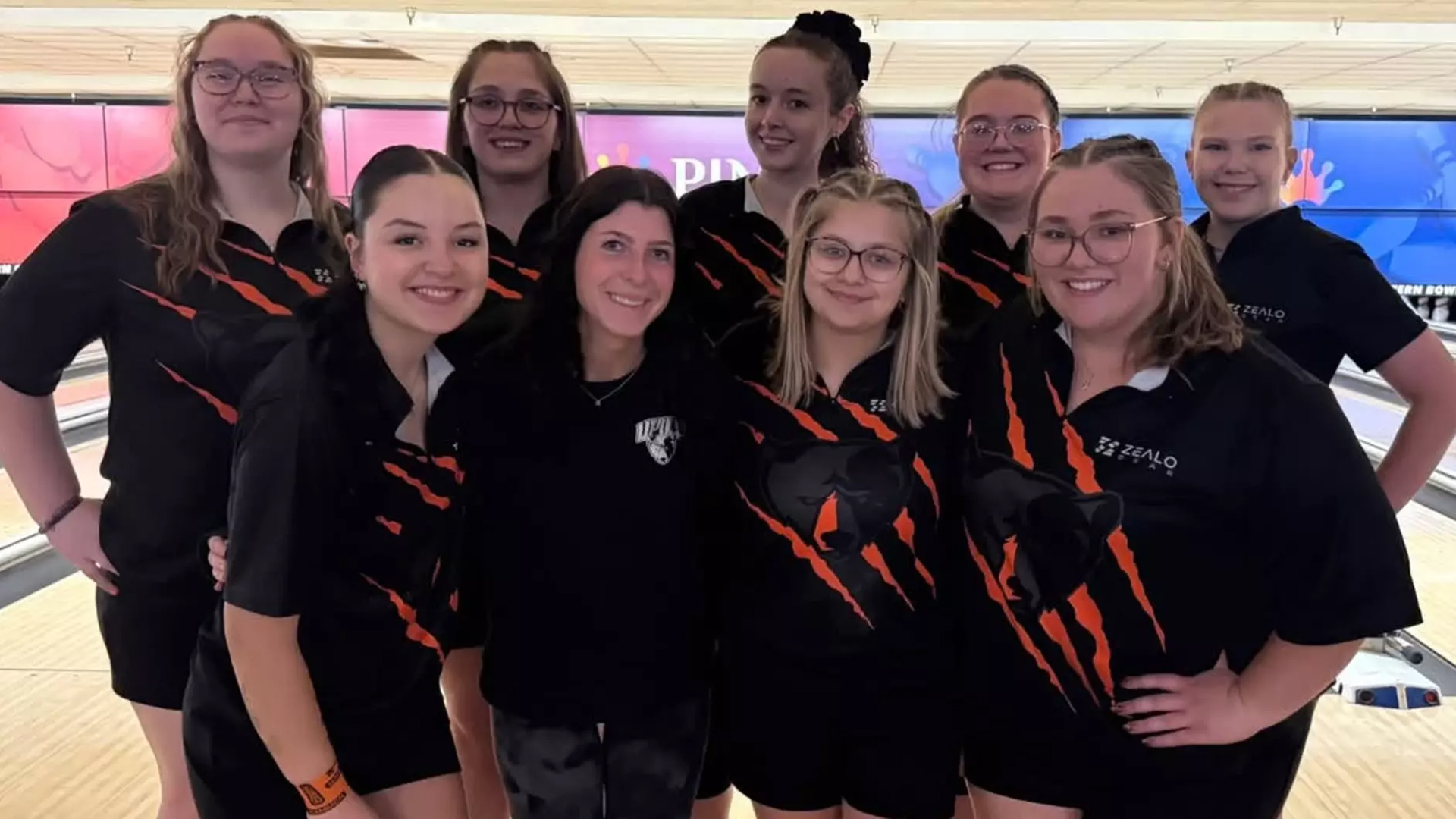 A team of bowlers