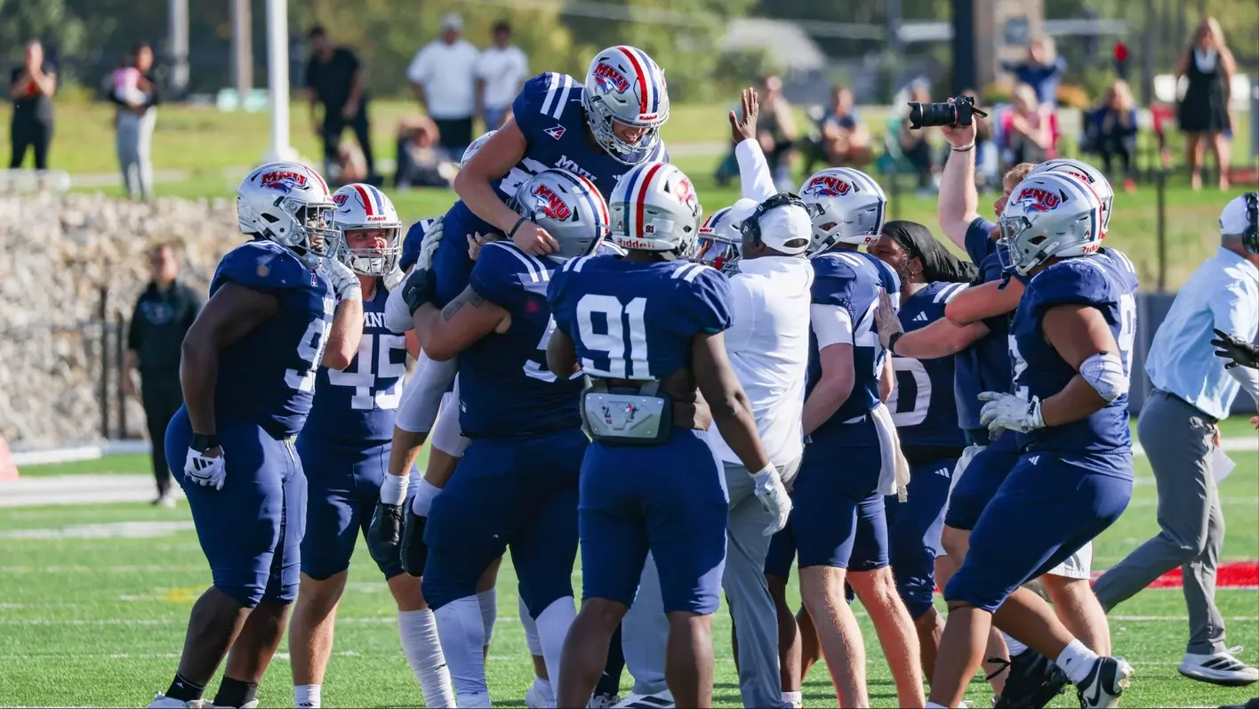 football players celebrating