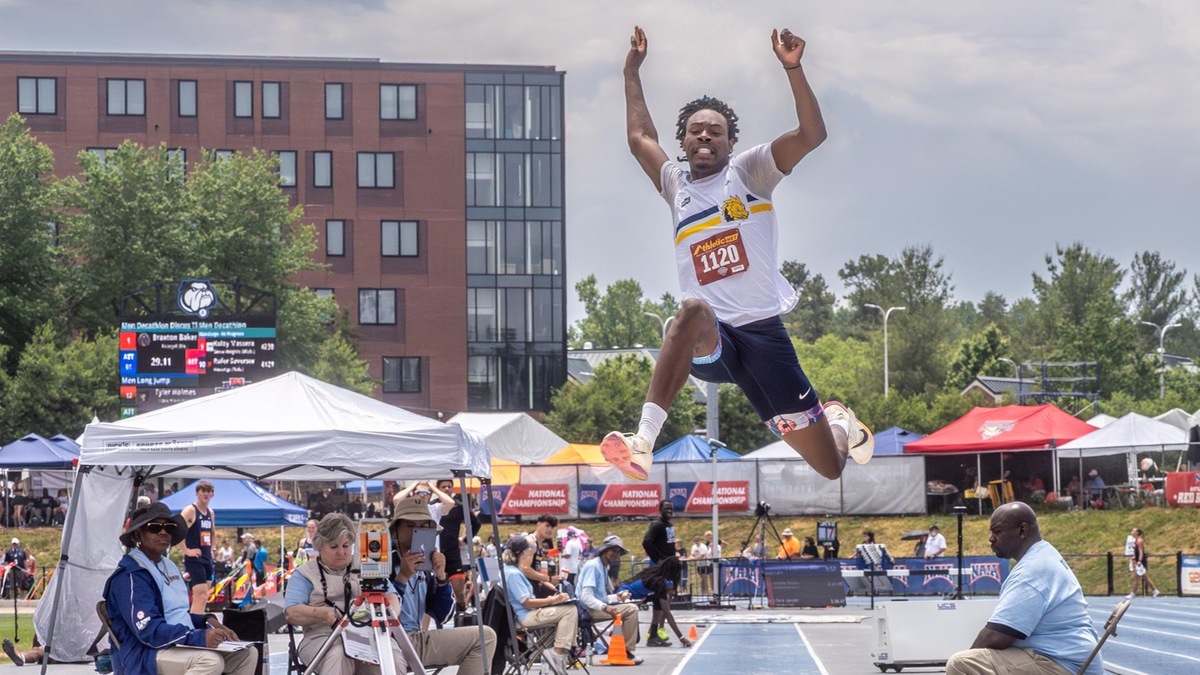 Men’s Outdoor Track and Field Championship Outlasts Storms to Crown Six Champions on Day Two