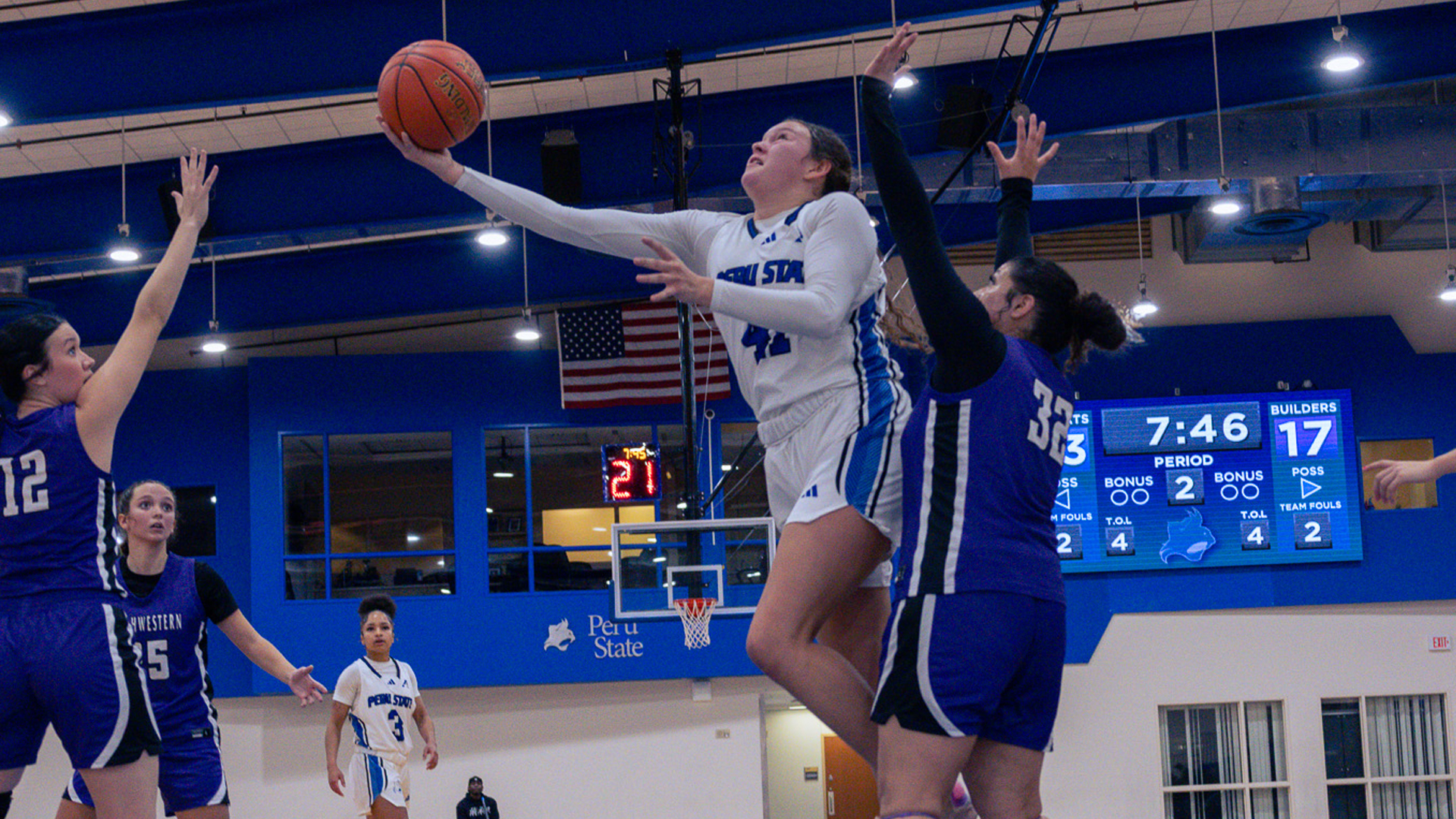 Peru State’s Kylie Diaz Turns Double-Double into NAIA’s Weekly Women’s Basketball Defensive Award