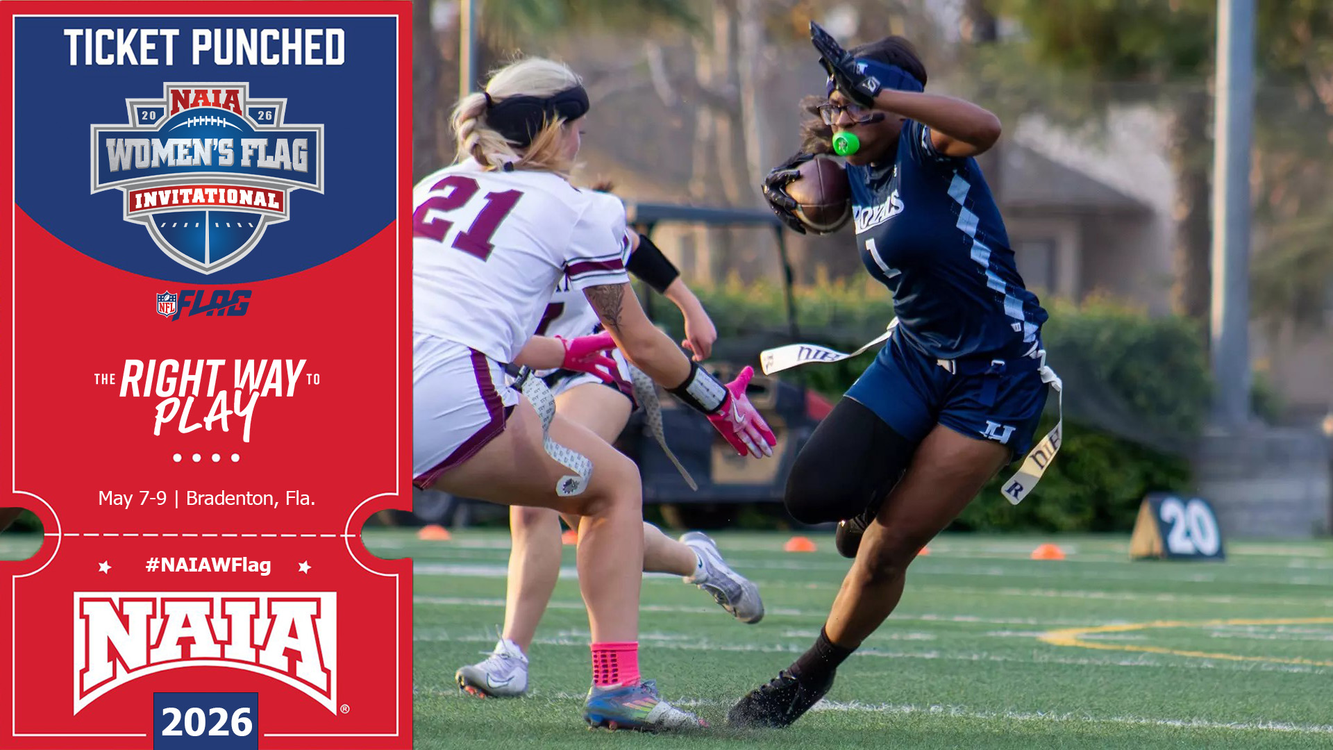 Inaugural NAIA Women’s Flag Football Invitational Field Set
